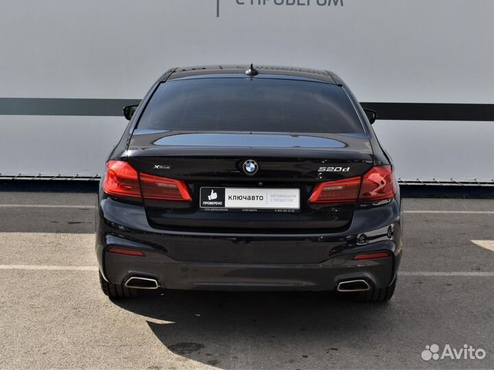 BMW 5 серия 2.0 AT, 2019, 136 867 км