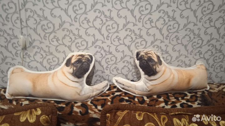 Мопс подушки