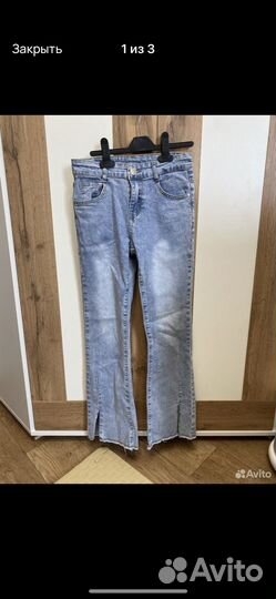 Джинсы на девочку 146