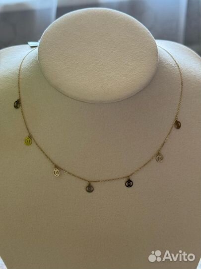 Колье золото 585. Италия