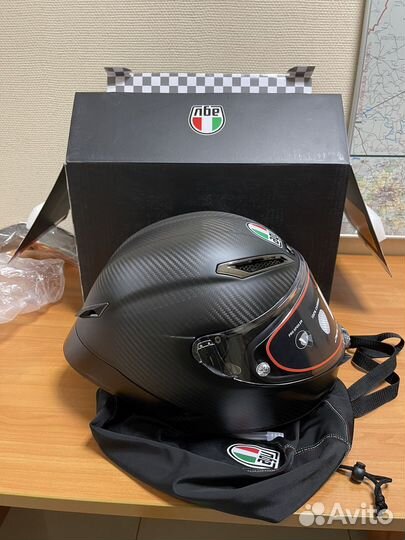 AGV Pista GP RR Matt Carbon