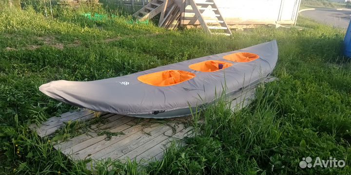 Байдарка Мерман Life 3 (470) серый