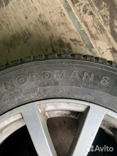 215/55 R16 Nokian Nordman 8 Зима Литые R16 pсd:5x112 ет:45 DIA:57.1