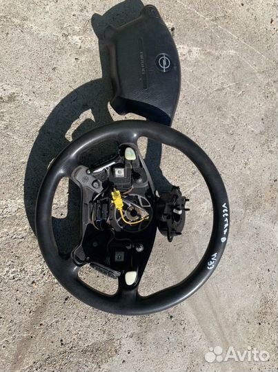 Мультируль с airbag и шлейфом Vectra B