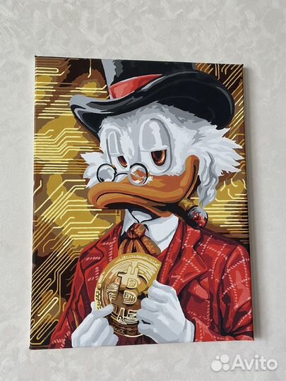 Интерьерные картины Скрудж Макдак