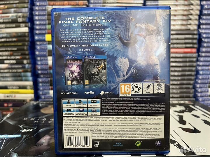 Игра Final Fantasy XIV Online PS4