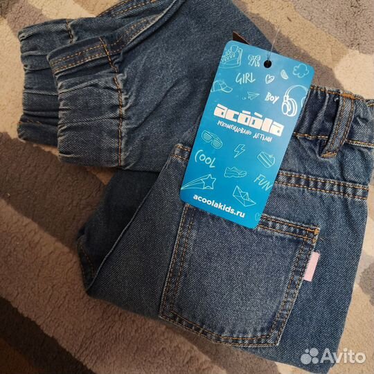 Acoola джинсы 116 новые