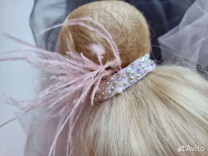 Украшение гимнастке на пучок