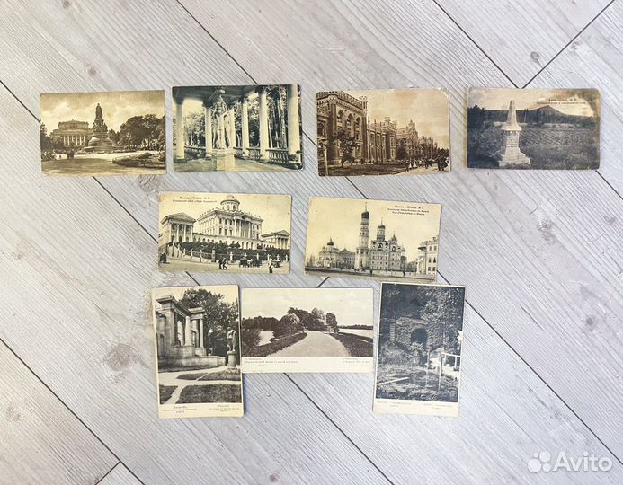 Старые советские и дореволюционные открытки