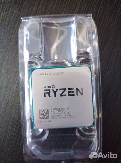 Процессор ryzen 1500x