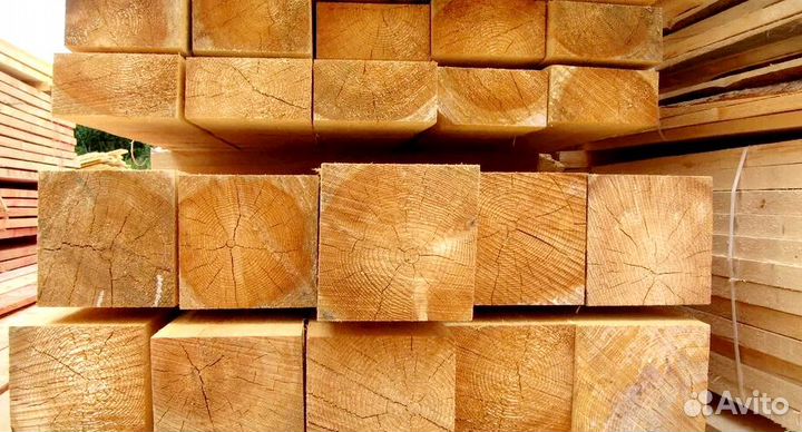 Брус обрезной от производителя оптом