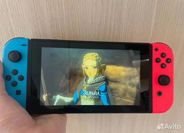 Nintendo Switch Прошитая + 497 игр
