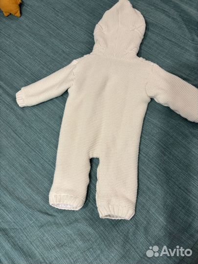 Вязанный комбинезон 74-80