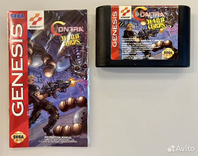 Игра Contra: Hard Corps