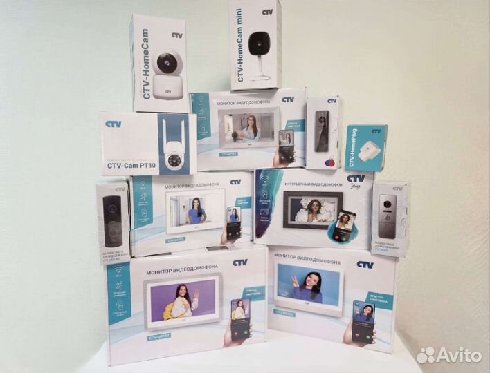 Видеодомофоны CTV