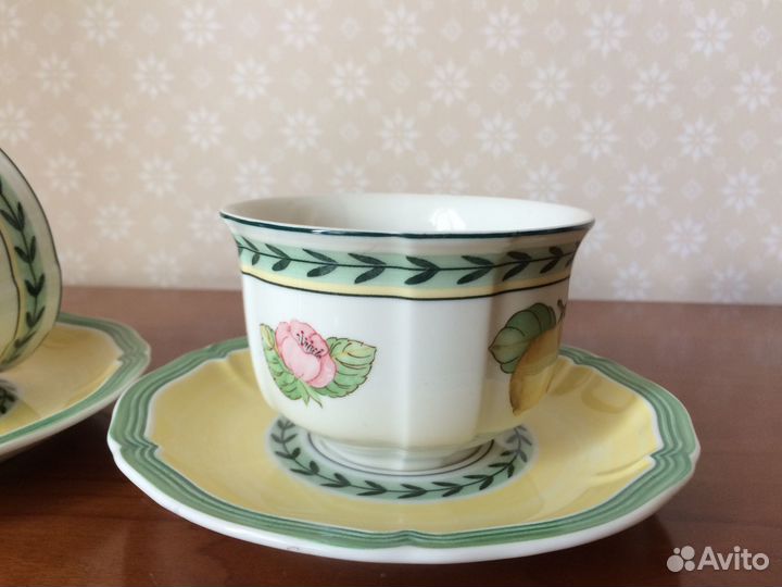 Чайные пары Villeroy&Boch French Garden 200 мл