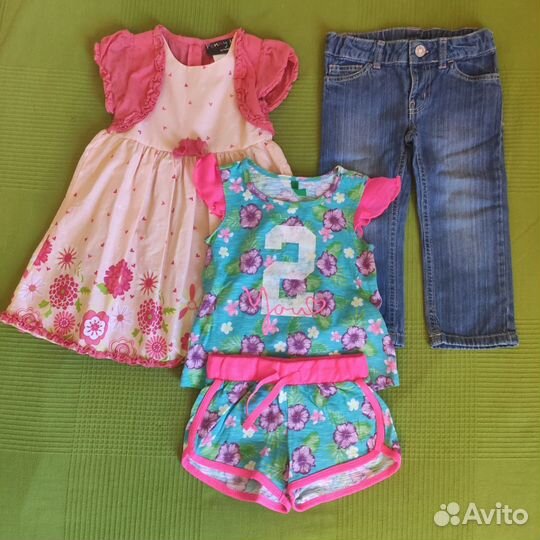 Детская одежда 1/5-2года летняя пакет Mothercare