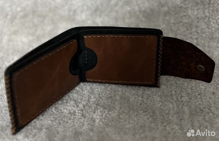 Портмоне ручной работы из натуральной кожи