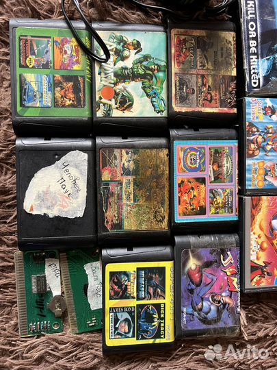 Sega и картридж