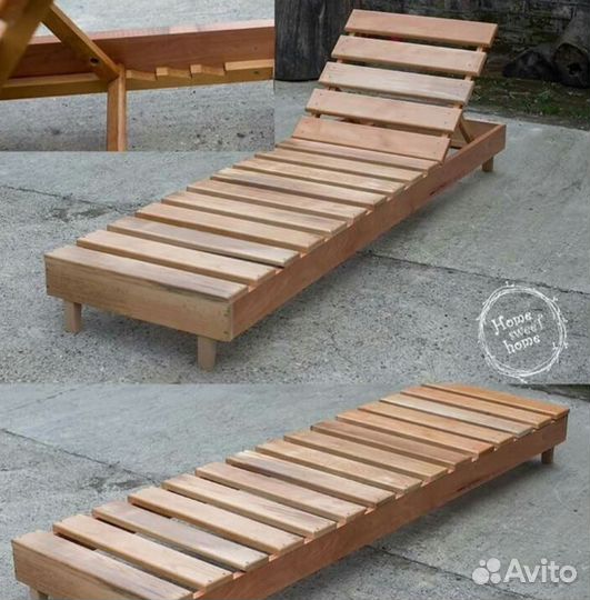 Шезлонг лежак