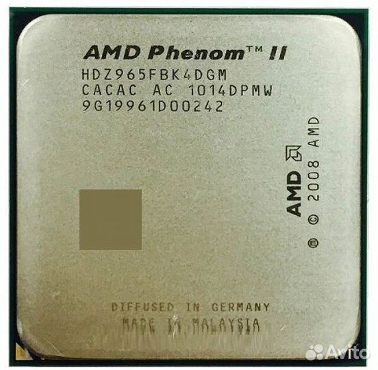Процессор amd phenom ii x4 965be