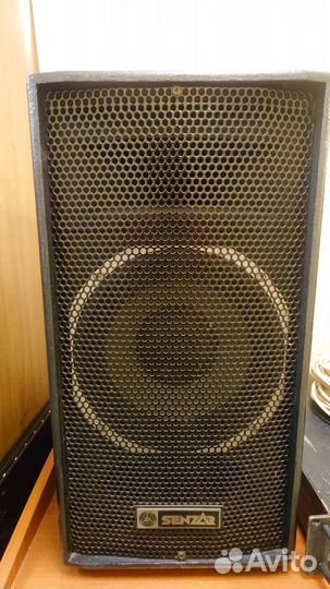 Концертная акустика, колонки senzar + усилитель