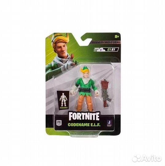 Игрушка Fortnite - микрофигурка Codename E.L.F. с