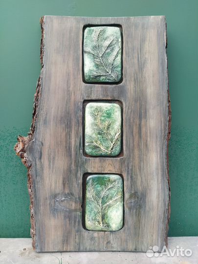 Картина, панно из дерева