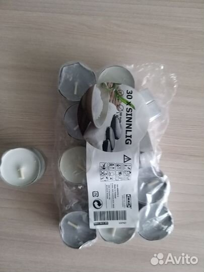 Свечи IKEA долго горящие