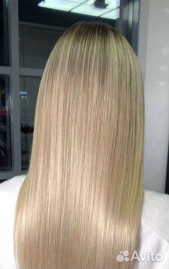 Кератиновое выпрямление