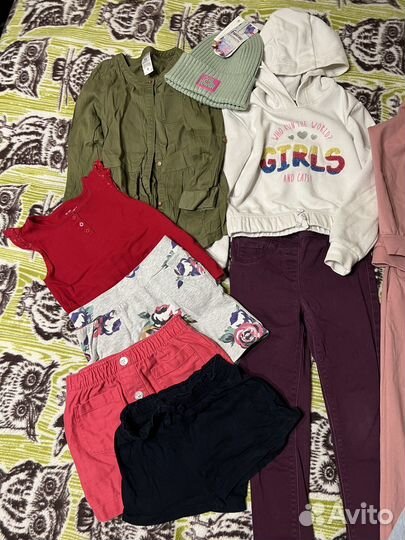 Пакет вещей для девочки Next, Carters, Zara