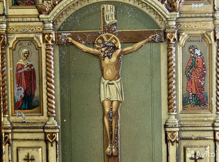 Икона Распятие Христово Редкое