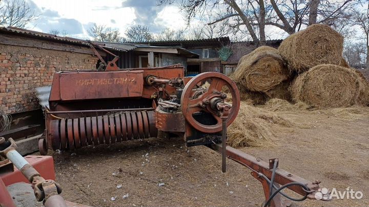 Пресс подборщик Киргизстан -2