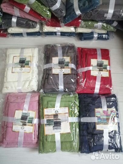 Набор махровых полотенец