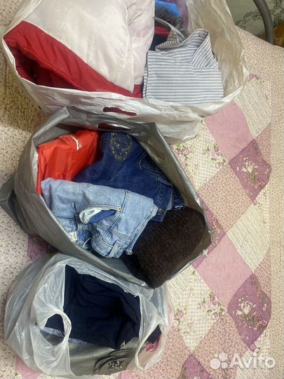Женские и детские вещи пакетом