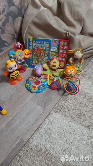 Детские развивающие игрушки пакетом
