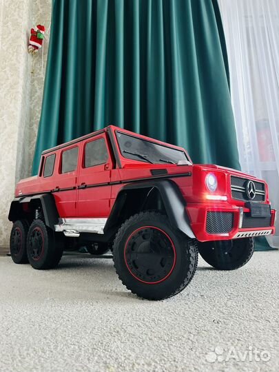 Электромобиль детский mercedes G-класс 6х6