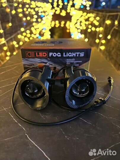 Bi LED лазерные туманки Volkswagen птф