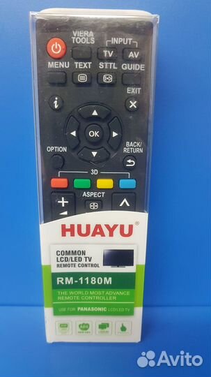 Универсальный пульт Panasonic RM-1180M (# 1660)