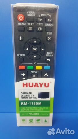 Универсальный пульт Panasonic RM-1180M (# 1660)