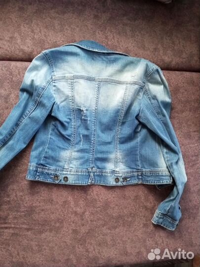 Джинсовая куртка женская