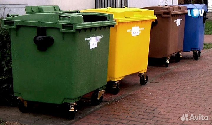 Пластиковый контейнер 1100л. Арт. 5145