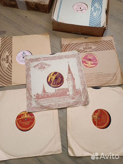 Виниловые пластинки СССР