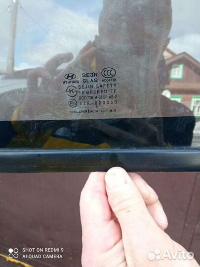 Глухое боковое стекло для Санта Фе