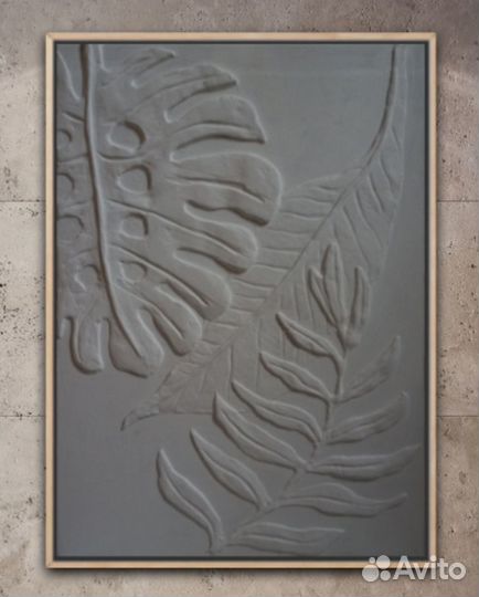 Фактурные картины панно барельеф