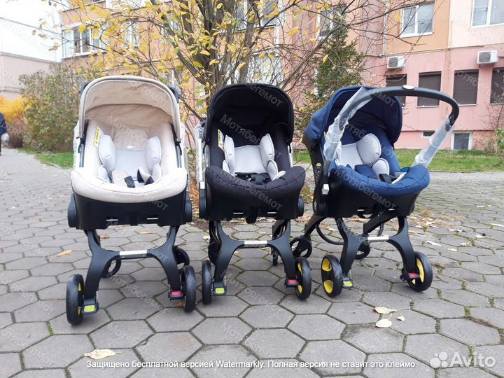 Детская коляска-автокресло 4в1 полный комплект