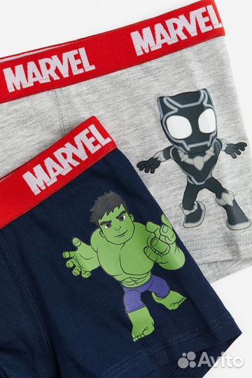 Боксеры 5шт Герои Марвел H&M Marvel