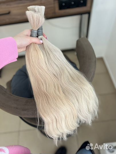 Натуральные волосы для наращивания 50см 60см70см