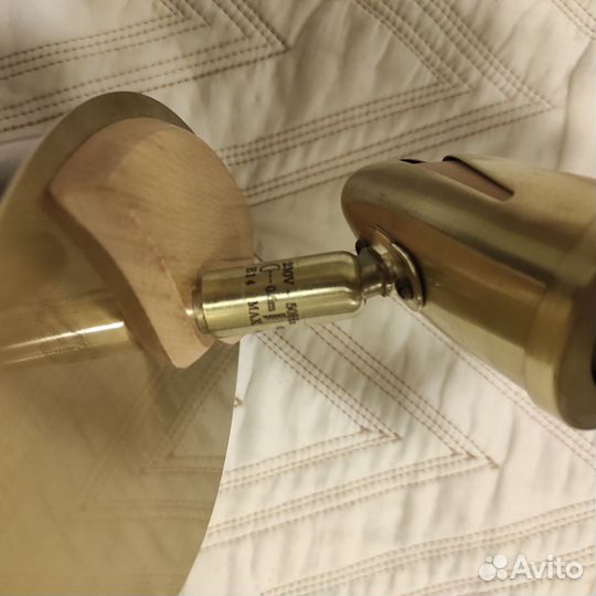 Настенный светильник бра бронза