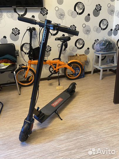 Самокат взрослый yamato электрический бу